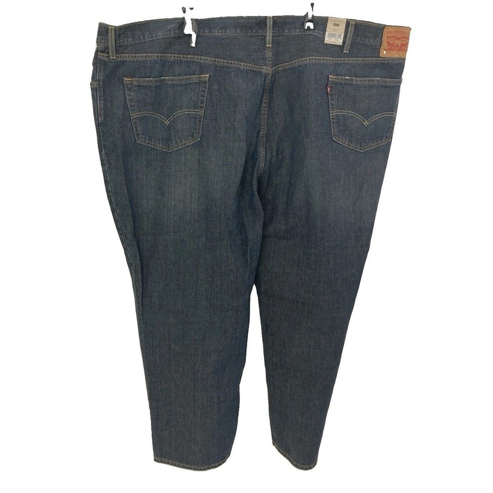 Men's Levi's 559 Relaxed Straight Jeans Sandy Wash Blue Size 60x30 - Picture 8 of 8